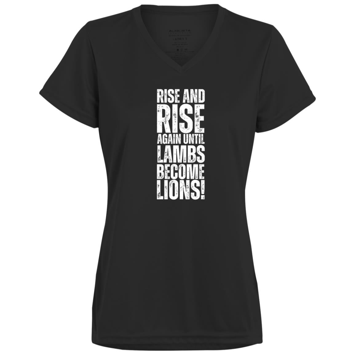 Rise and Rise Again V-Neck  - women's