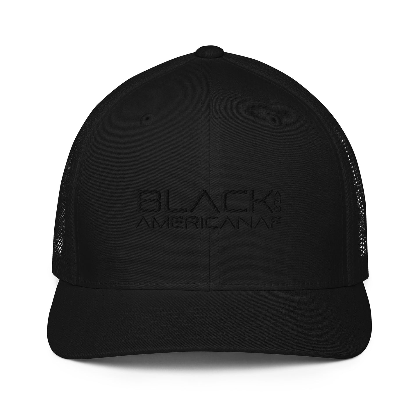 BLACK & AMERICANAF Trucker cap